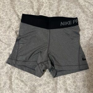 Nike Pro Grey Shorts
